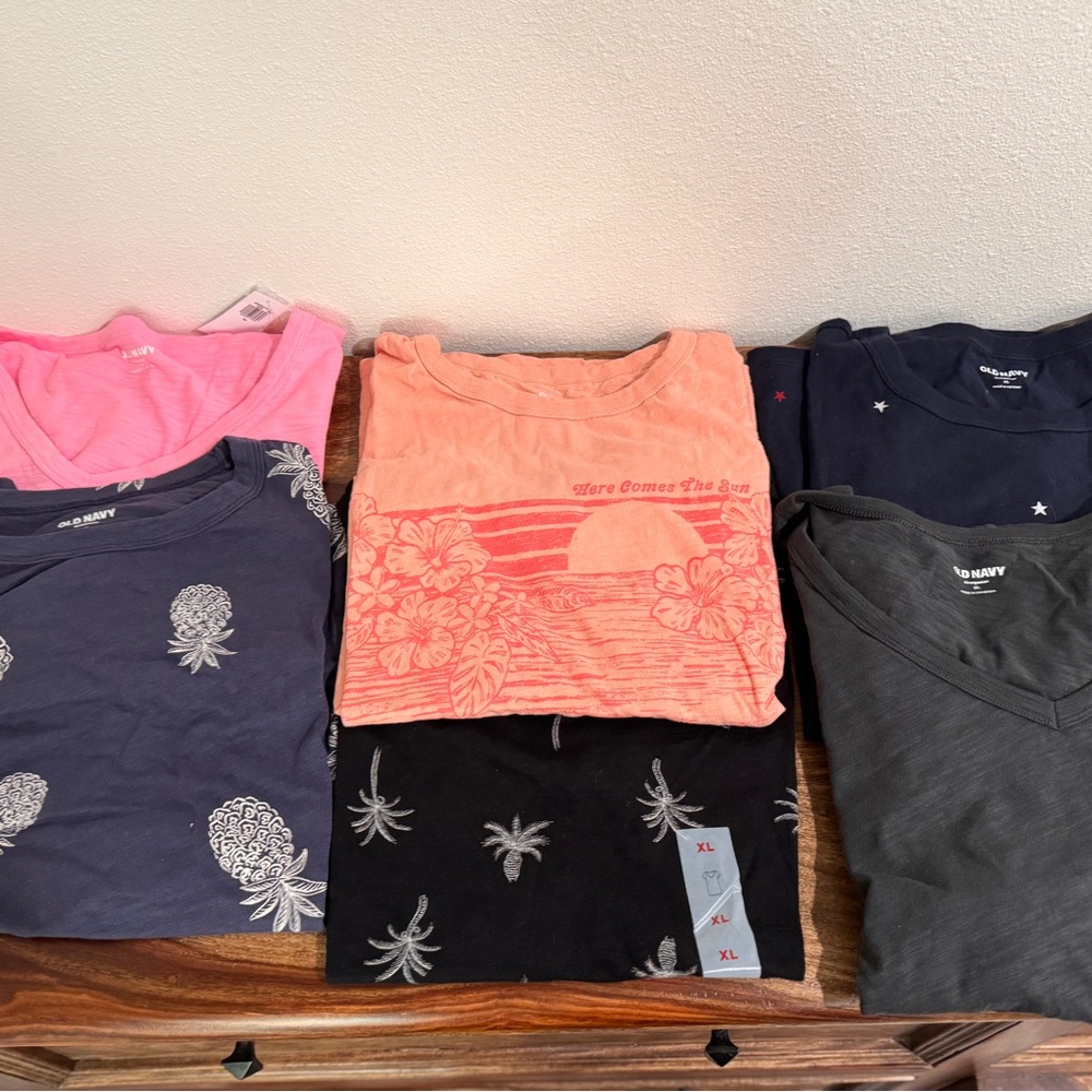 Graphic and Solid T-Shirts Collection